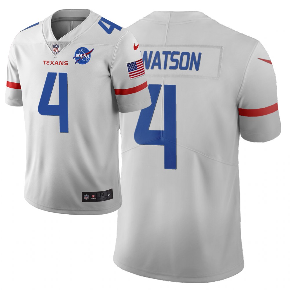 Men Nike NFL Houston Texans #4 deshaun watson Limited city edition white jersey->houston texans->NFL Jersey